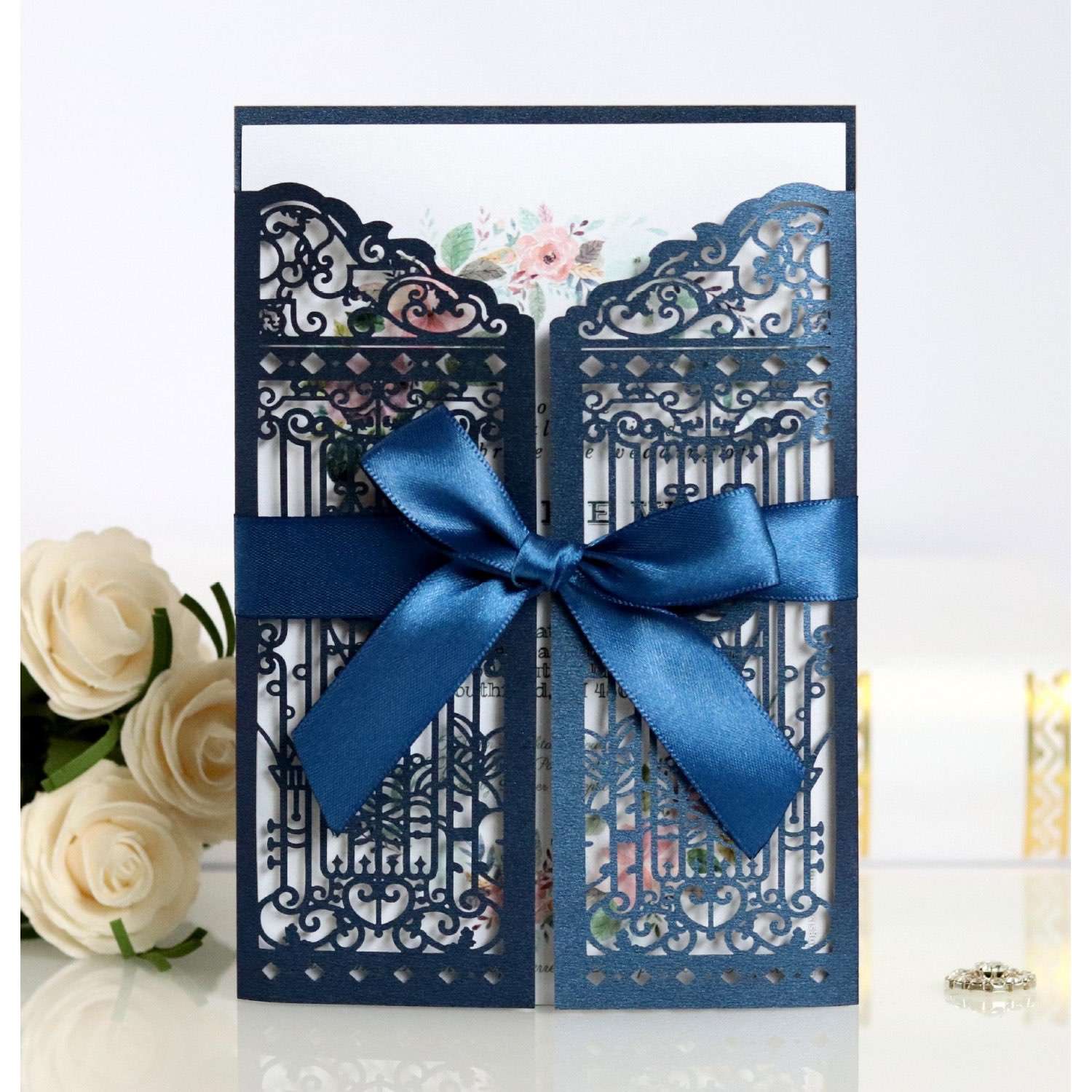 Wedding Card Design Laser Cut Marriage Invitation Card 2020